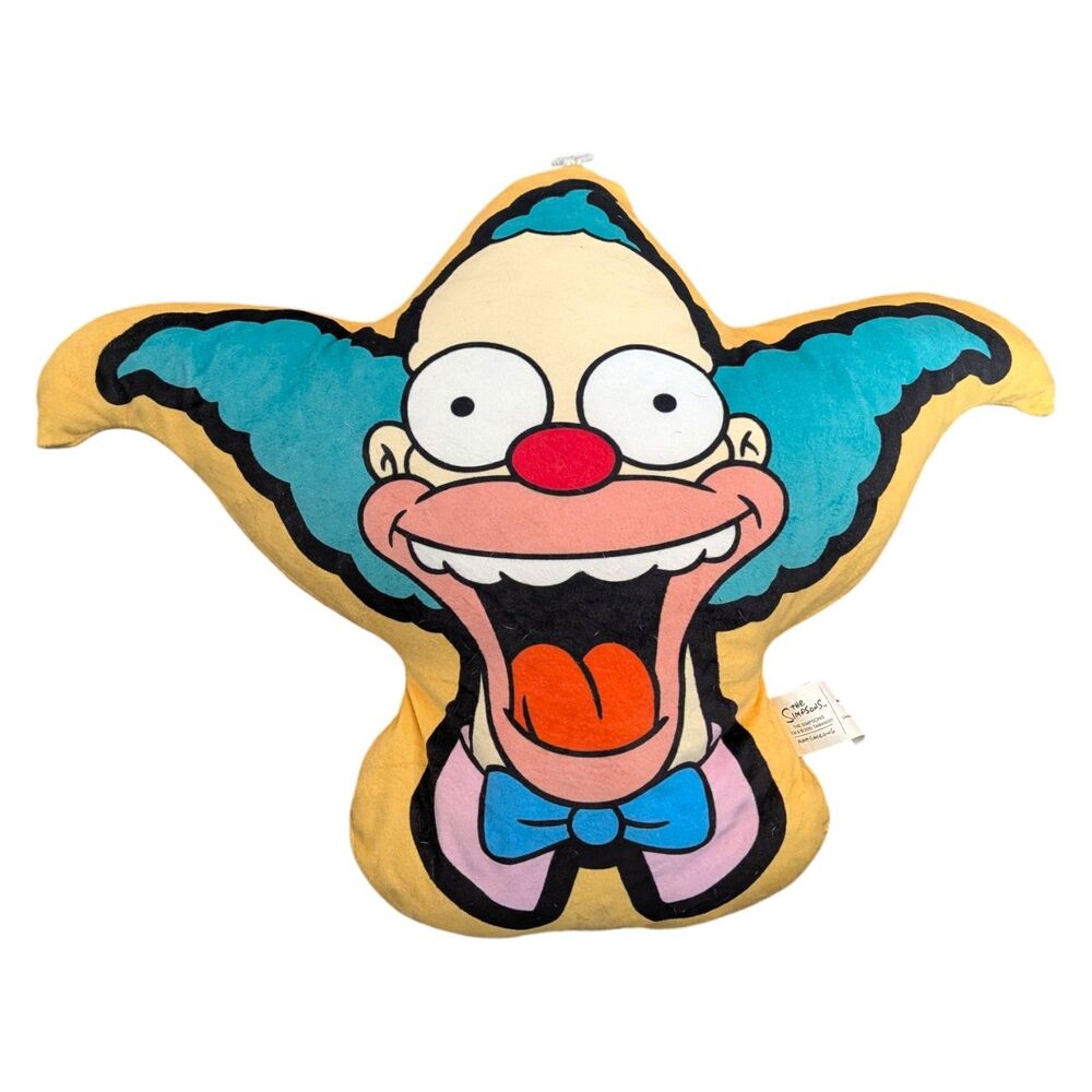The Simpsons Crusty Clown Car Pillow